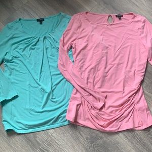 Talbots stretch knit top bundle